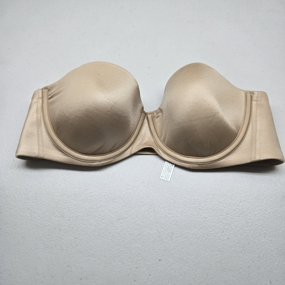 Soma Women Bra 36C Beige Vanishing Strapless Multi Way Underwired READ